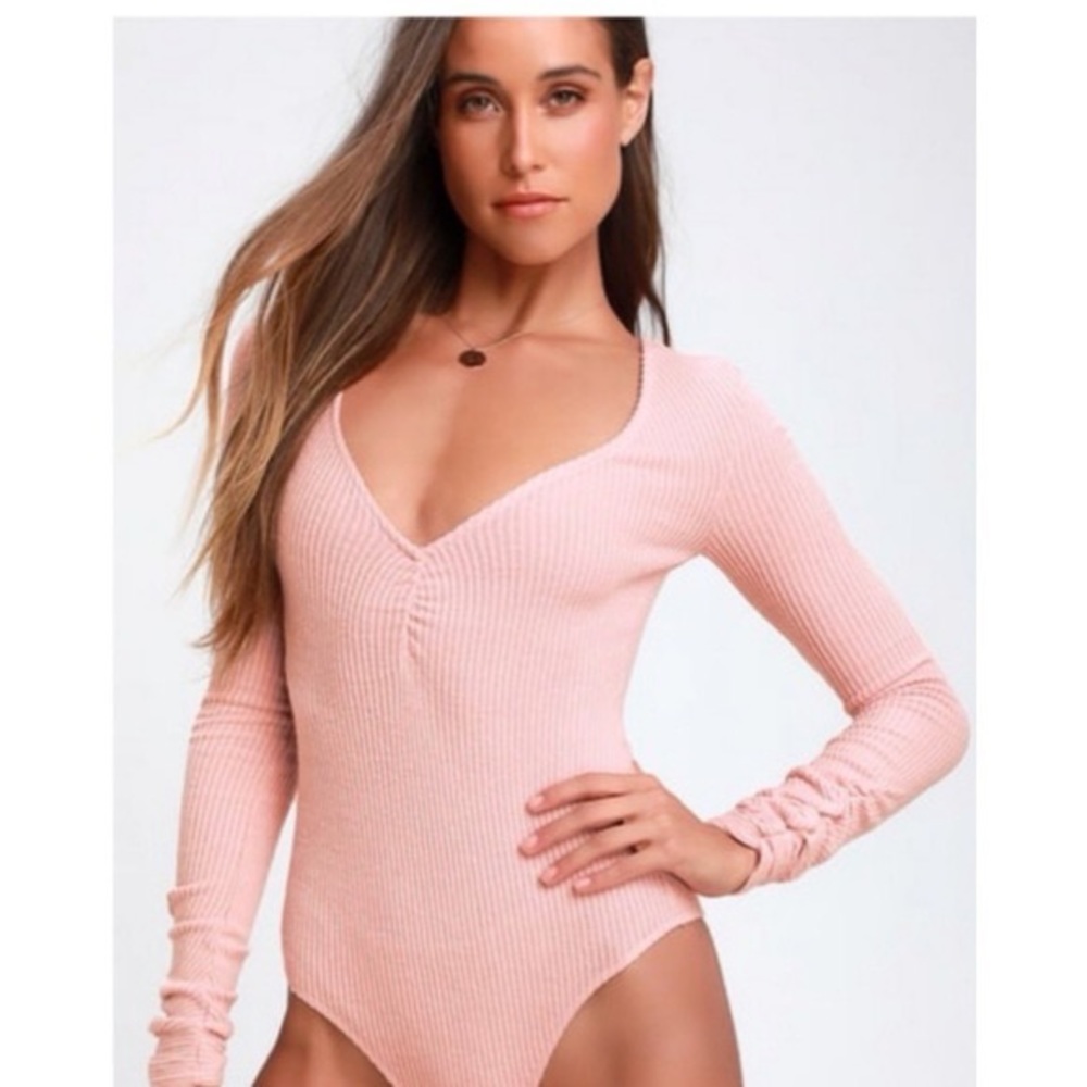 Free People Cozy Up With Me Bodysuit